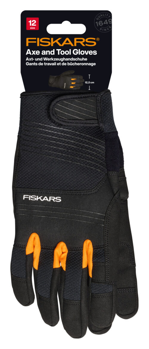 Rukavice pracovní na sekání dřeva vel. 12 - 1071151 - Fiskars - Obrázek 1