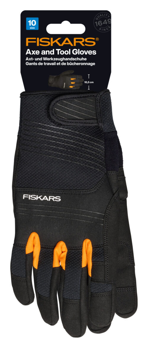 Rukavice pracovní na sekání dřeva vel. 10 -  1071150 - Fiskars - Obrázek 1