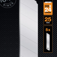Břity CarbonMax™ pro odlamovací nůž 25 mm 5 ks - 1027233 - Fiskars