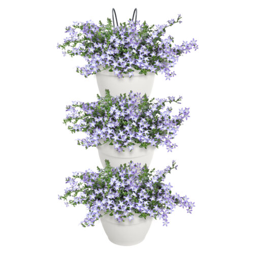 Květináč Vibia Campana Vertical Forest set/3 - silky white - Obrázek 2