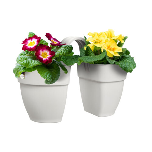 Květináč Vibia Campana Flower Twin - silky white 21 cm - Obrázek 2