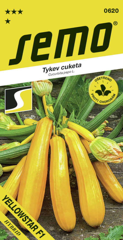 Tykev cuketa - Yellowstar F1 žlutá 1,3g - Obrázek 1