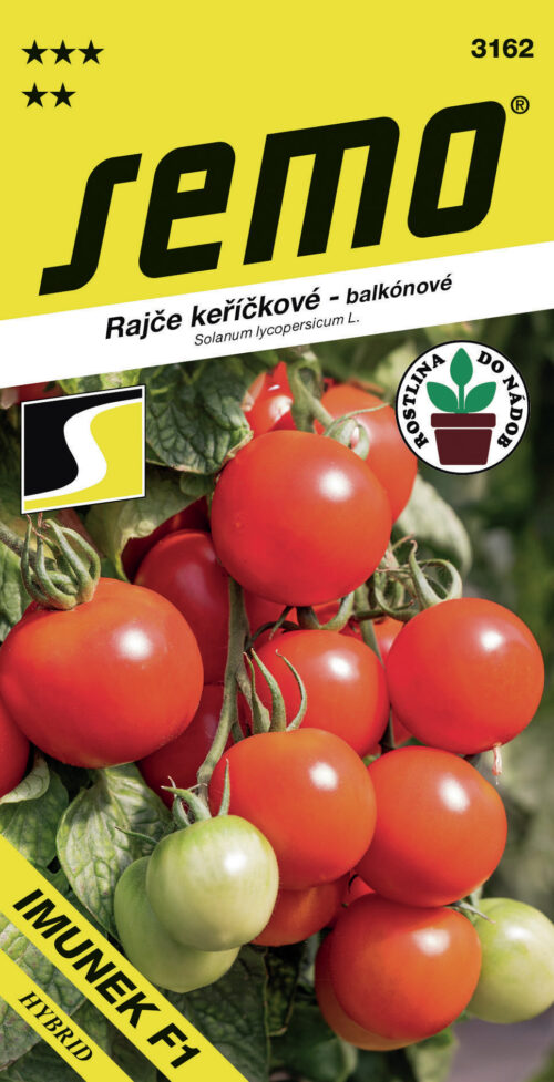 Rajče keř. -  Imunek F1 (SM-KONT) 40s - série DO NÁDOB - Obrázek 1
