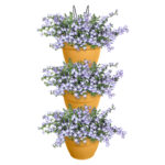 Květináč Vibia Campana Vertical Forest set/3 - honey yellow - Obrázek 2