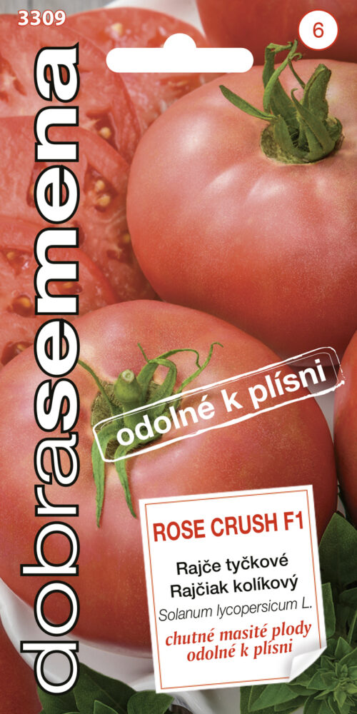Dobrá semena Rajče tyč. - Rose Crush F1 10s biftekové, odolné proti plísni - Obrázek 1