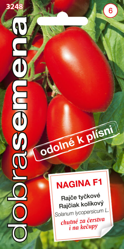 Dobrá semena Rajče tyč. - Nagina F1, odolné proti plísni 10s - Obrázek 1