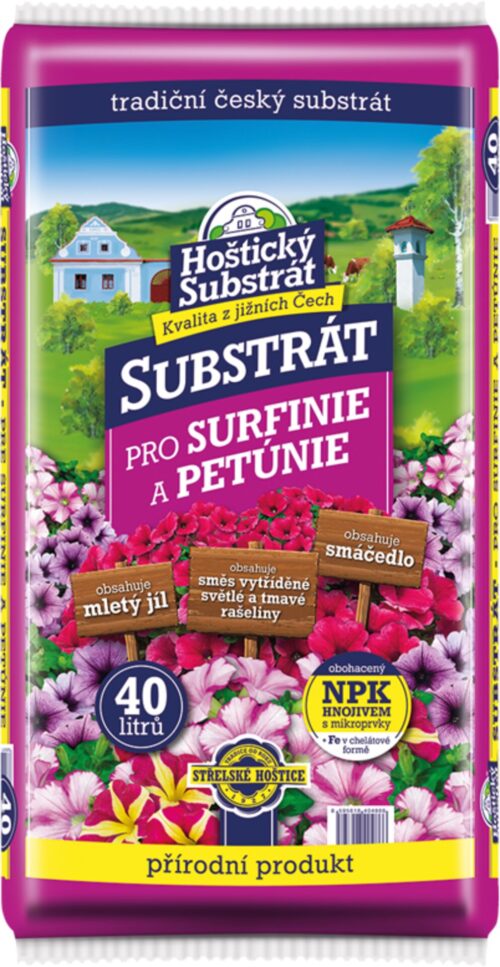 Substrát Forestina - Hoštický Pro surfinie a petunie 40 l - Obrázek 1
