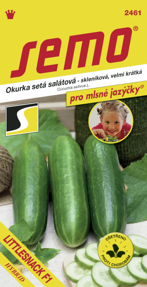Okurka sklen. - Littlesnack F1 (SM 44/21) kr 10s - série JAZÝČKY - Obrázek 1