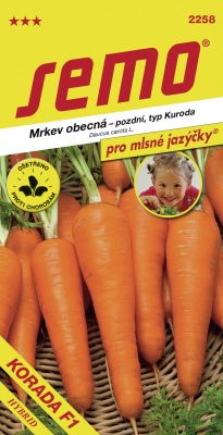 Mrkev - Korada F1 pozdní 1g - série JAZÝČKY