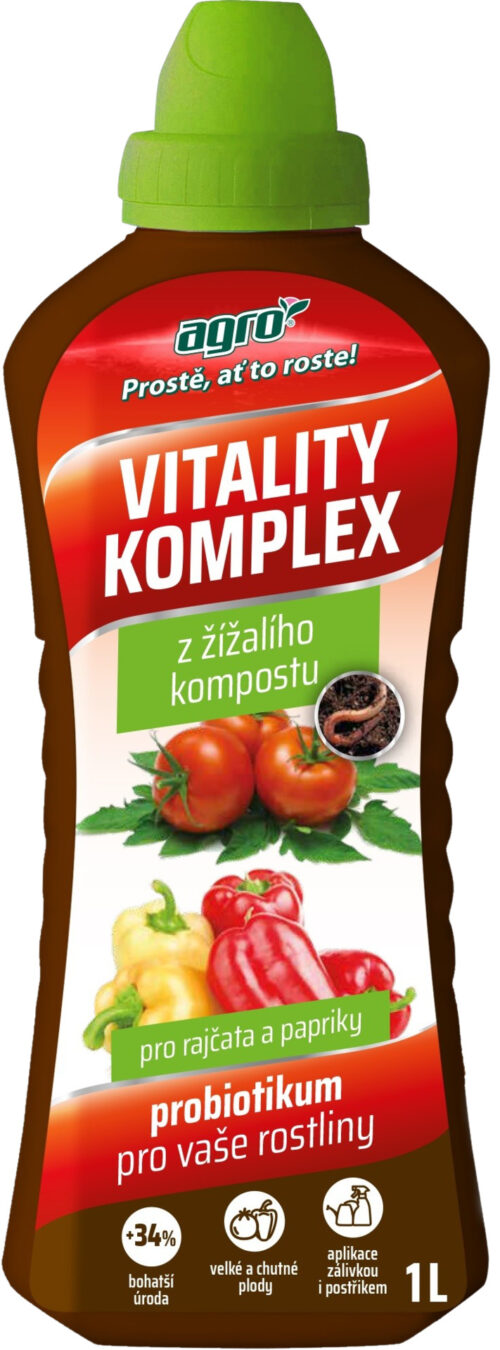 Vitality Komplex rajče a paprika 1 l - Obrázek 1