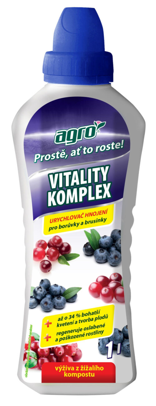 Vitality Komplex borůvka a brusinka 1 l - Obrázek 2