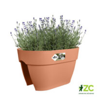 Truhlík Vibia Campana Flower Bridge - terakota 40 cm