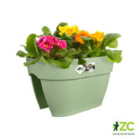 Truhlík Vibia Campana Flower Bridge - pistachio green 40 cm