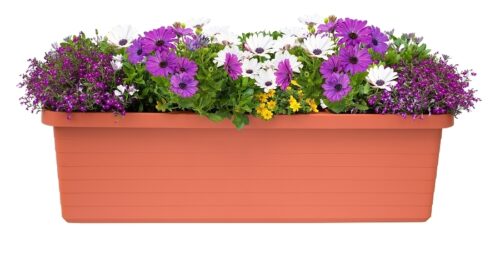 Truhlík samozavlažovací Berberis Trio - terakota 117 cm - Obrázek 2