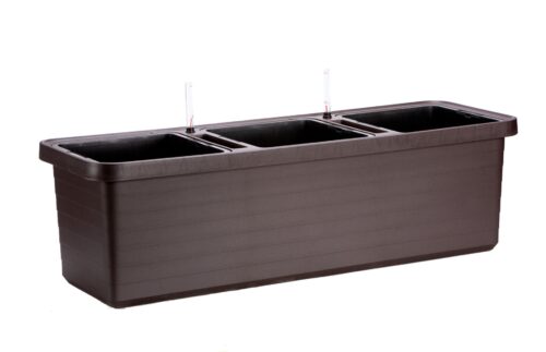 Truhlík samozavlažovací Berberis Trio - čokoládový 117 cm - Obrázek 3
