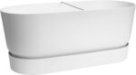 Truhlík Greenville Terrace - white 80 cm - Obrázek 3
