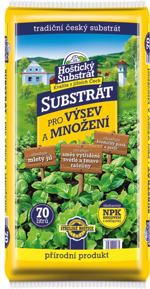 Substrát Forestina - Hoštický Pro výsev a množení 70 l - Obrázek 1