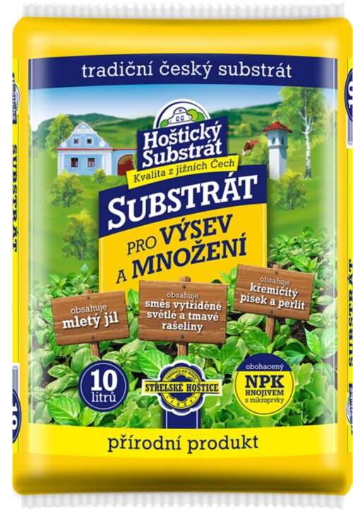 Substrát Forestina - Hoštický Pro výsev a množení 10 l - Obrázek 1