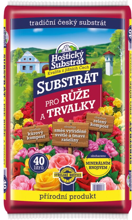 Substrát Forestina - Hoštický Pro růže a trvalky 40 l - Image 1