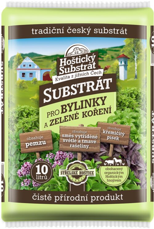 Substrát Forestina - Hoštický Pro bylinky a zelené koření 10 l - Obrázek 1