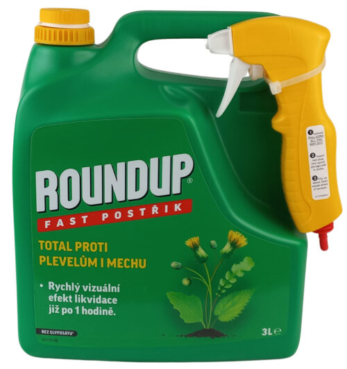 Roundup Fast / bez glyfosátu - 3 l rozprašovač EVERGREEN - Obrázek 1