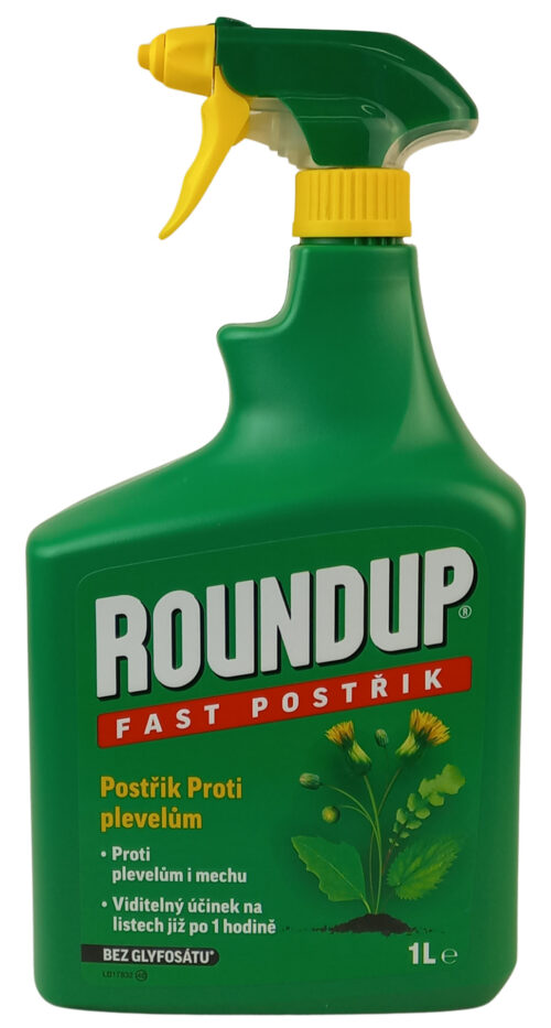Roundup Fast / bez glyfosátu - 1 l rozprašovač EVERGREEN - Obrázek 1