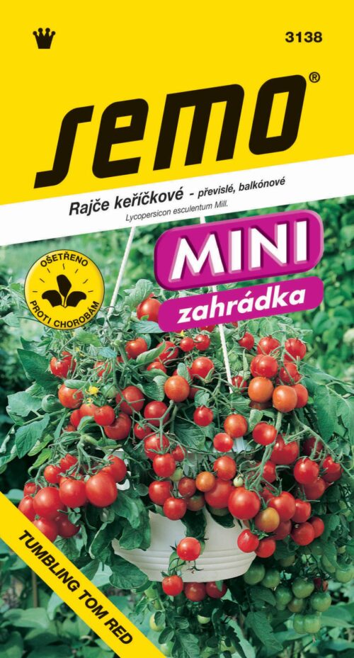 Rajče keř. převislé - Tumbling Tom red 10s - série MINI - Obrázek 1