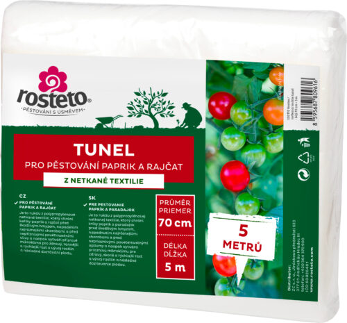 Neotex / netkaná textilie Rosteto -  tunel - bílý 70 cm x 5 m - Obrázek 2