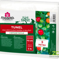 Neotex / netkaná textilie Rosteto -  tunel - bílý 70 cm x 5 m