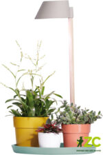 Lampa pro květiny Plant Light Care - glacier grey 25x47 cm - Obrázek 2