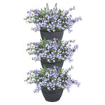 Květináč Vibia Campana Vertical Forest set/3 - anthracite - Obrázek 2