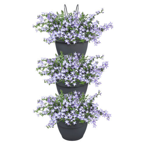 Květináč Vibia Campana Vertical Forest set/3 - anthracite - Obrázek 2