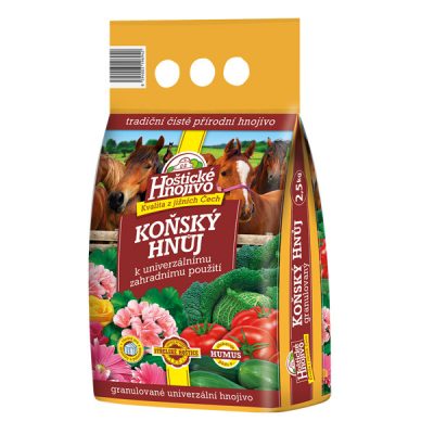Koňský hnůj - 2,5 kg