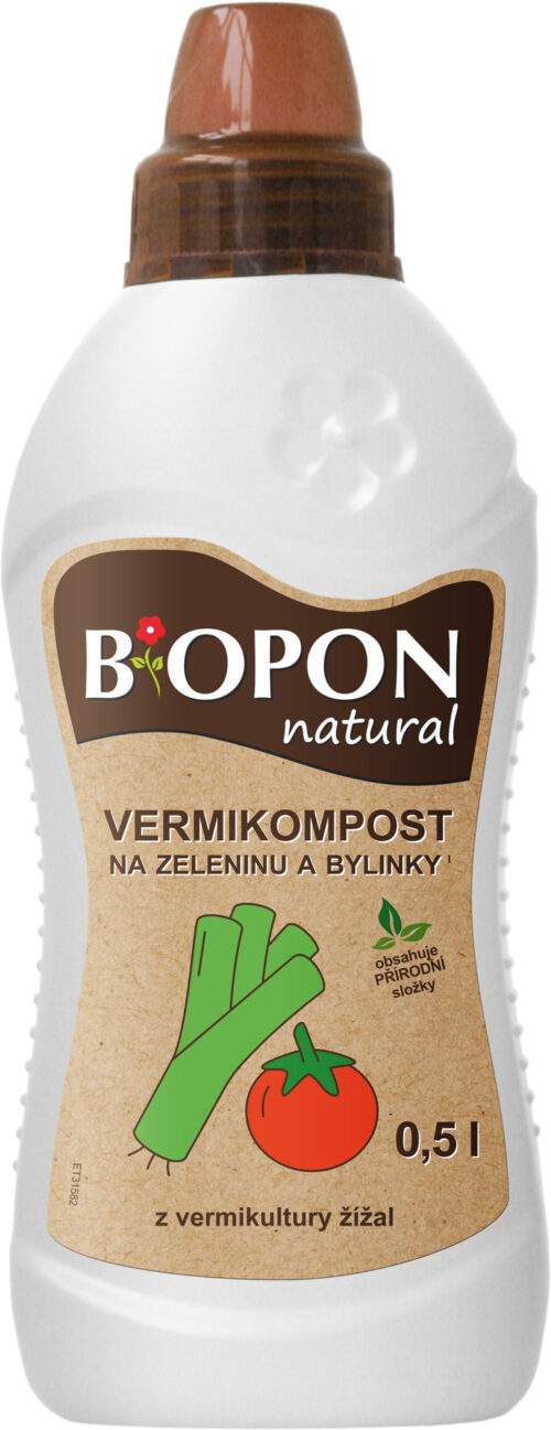 Bopon - Natural Vermikompost na zeleninu a bylinky 500 ml BROS - Obrázek 1