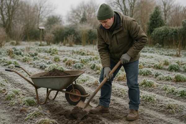 Zimní práce na záhonech | Zcstrakovo.cz