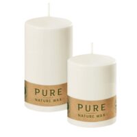 Svíčka Natural WAX 130/60 PURE SC