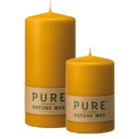 Svíčka Natural WAX 130/60 PURE Natur 16