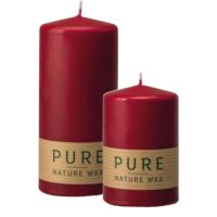 Svíčka Natural WAX 90/60 PURE SC Karmín červ.