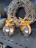 Svíčka Chic koule vonná ve skle-zlatá - Obrázek 3