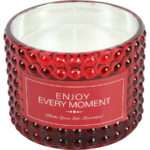 Svíčka vonná ve skle-červená