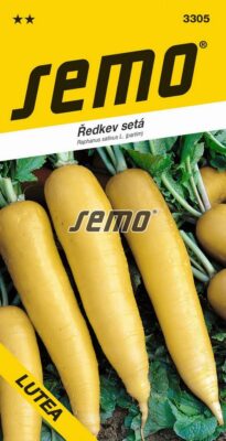 Semena Semo Ředkev Lutea žlutá, podlouhlá 5g