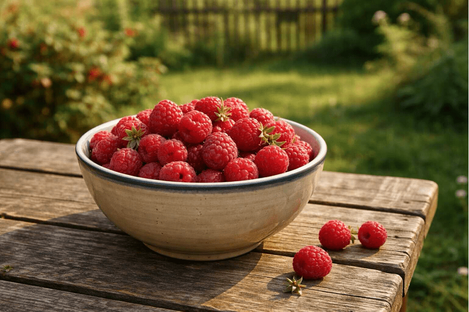 Miska plná malin | Zcstrakovo.cz