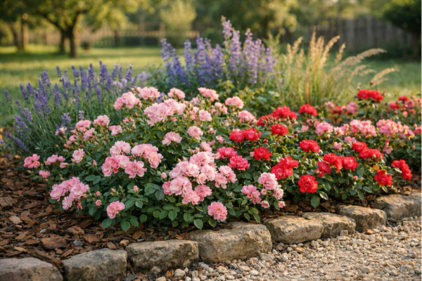 Záhon růží | Zcstrakovo.cz