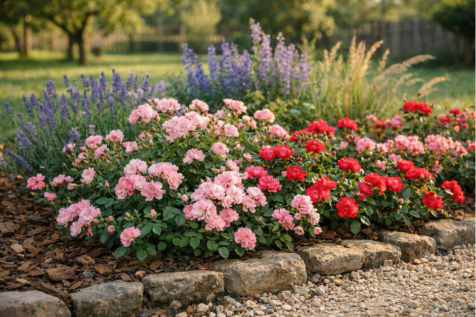 Záhon růží | Zcstrakovo.cz