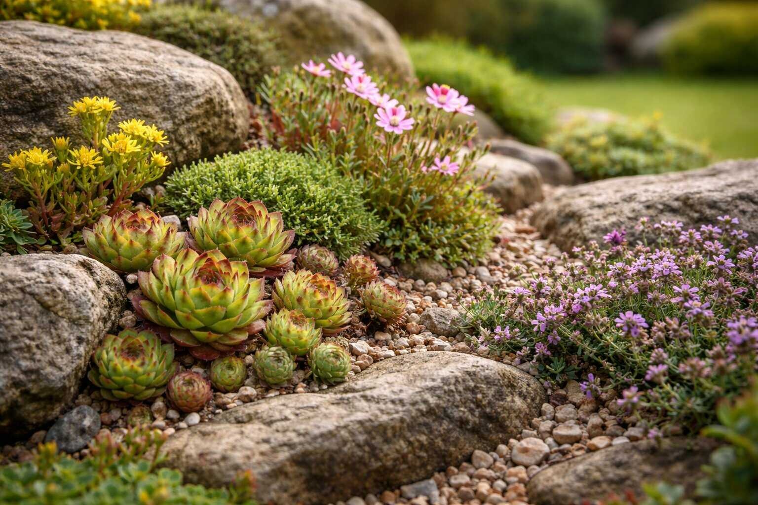 Detail na trvalky a skalničky na skalce | Zcstrakovo.cz