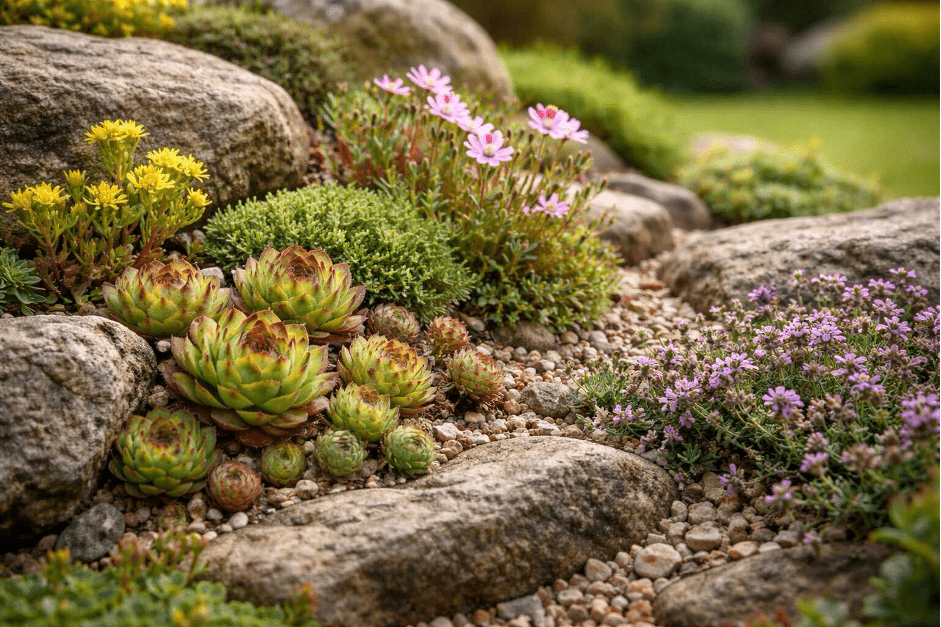 Skalka s trvalkami | Zcstrakovo.cz