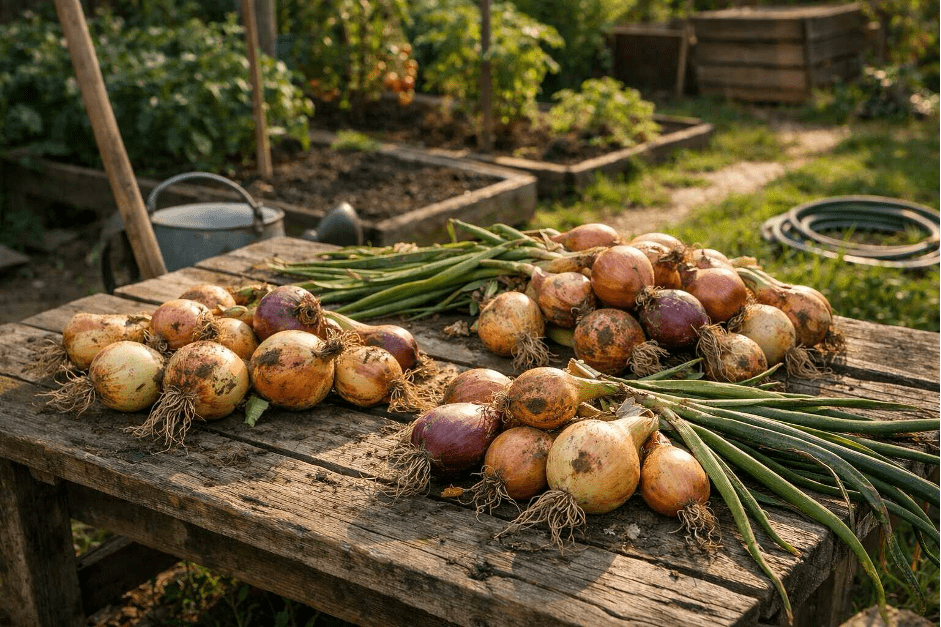 Vypěstovaná domácí cibule | Zcstrakovo.cz