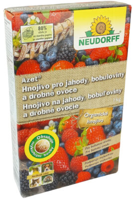 Hnojivo Azet Neudorff - pro jahody a drobné ovoce 1 kg
