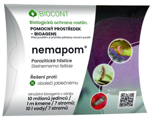 Parazitické hlístice proti přezimujícím škůdcům (10 milionů) - Nemapom