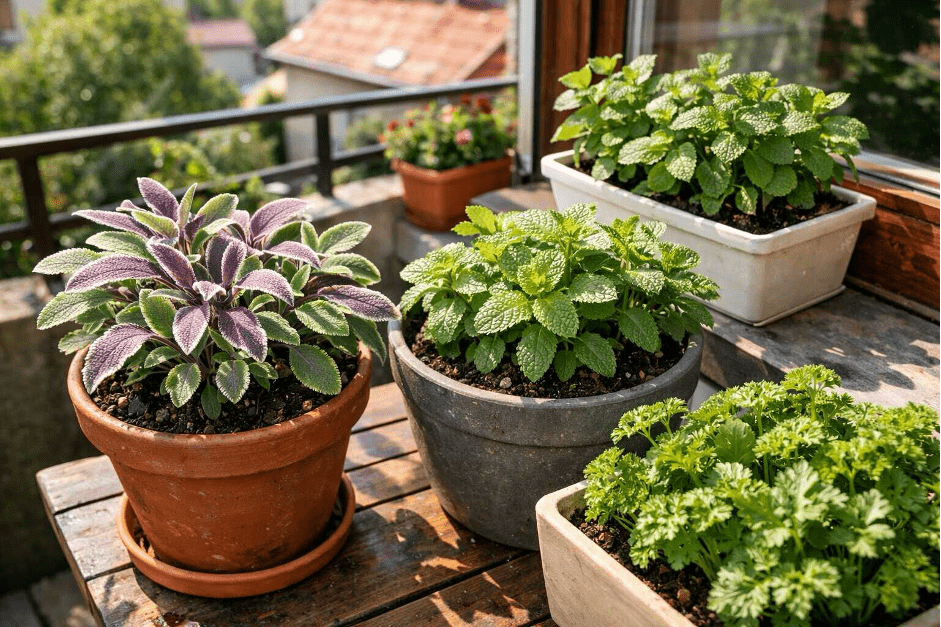 Bylinky v květináči | Zcstrakovo.cz